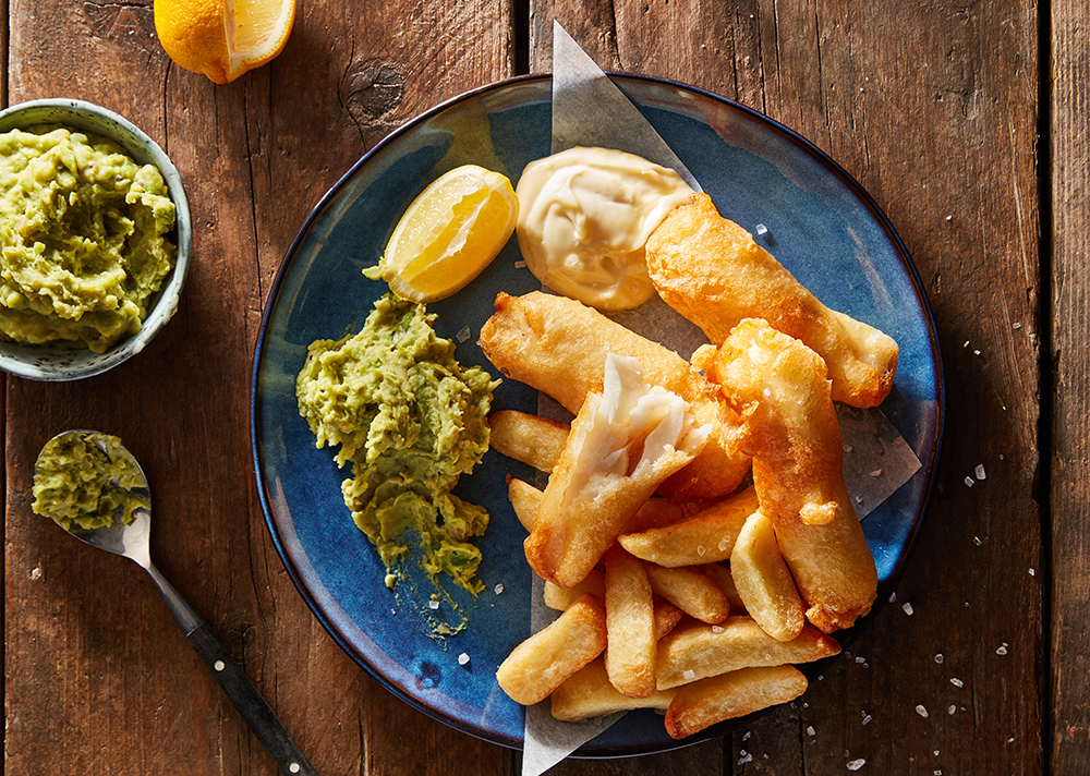 Deep Fried Lemonade Batter Cod Goujons Quality Food and Drink