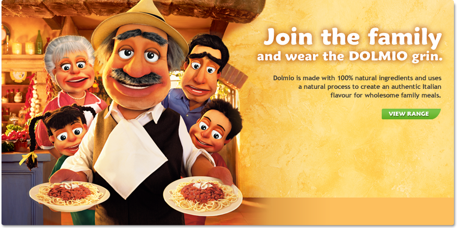 dolmio puppet