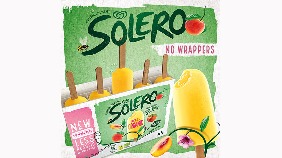 Download Solero trials wrapper-free ice cream multipack Yellowimages Mockups