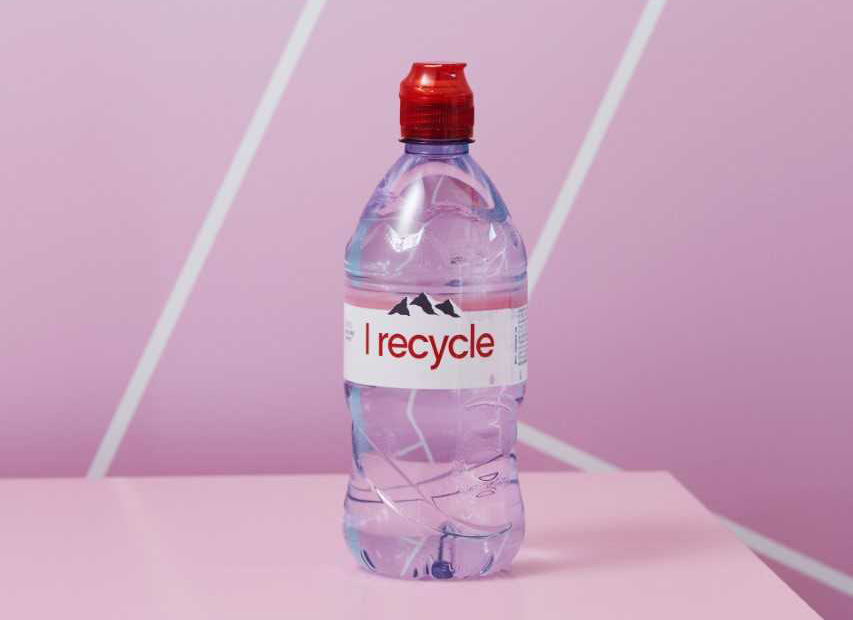 Evian introduces 100 recycled plastic bottles at Wimbledon